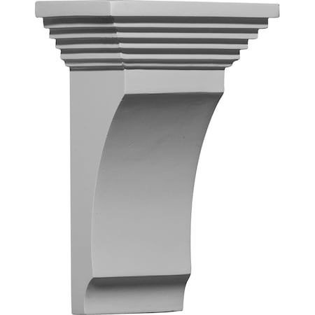 Ekena Millwork 5 1/2"W x 4 1/2"D x 9"H Adonis Corbel COR05X04X09AD